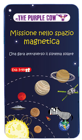 Missione nello spazio magnetica. Gioco m