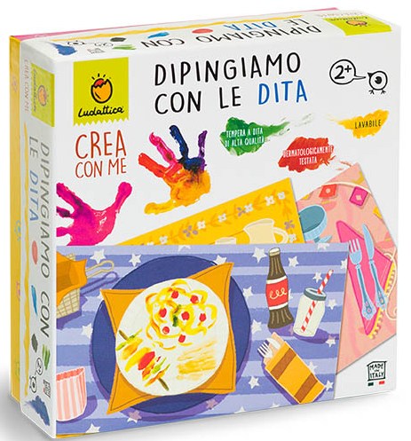 Colour chef. Pittura a dita. Crea Dudù