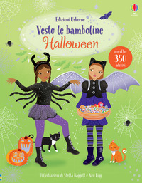 Halloween. Vesto le bamboline. Con adesi