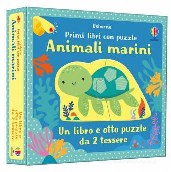 Animali marini. Primi libri con puzzle.