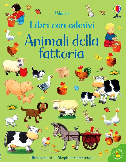 Animali della fattoria. Con adesivi. Edi