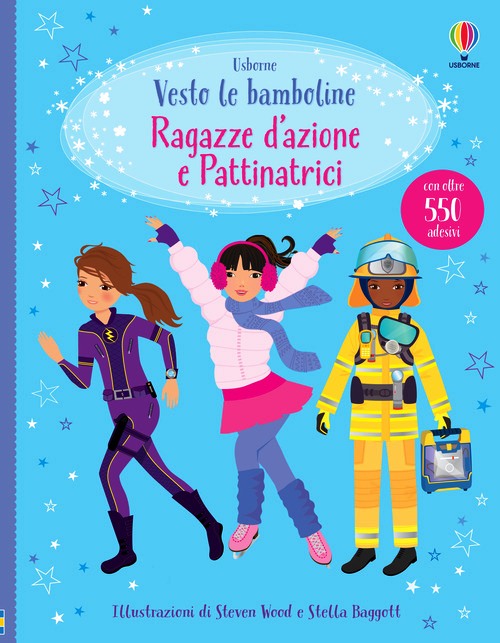 Ragazze d'azione e pattinatrici. Con ade