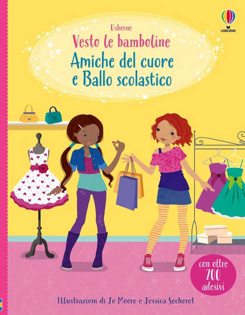 Amiche del cuore-Ballo scolastico. Vesto