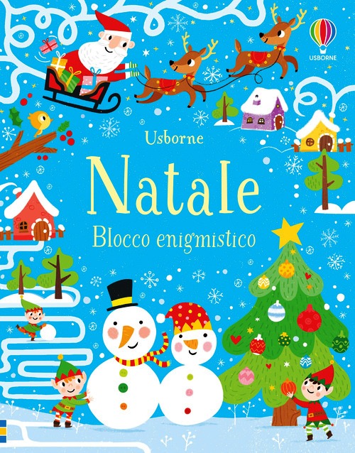 Natale. Blocco enigmistico. Blocchi di g