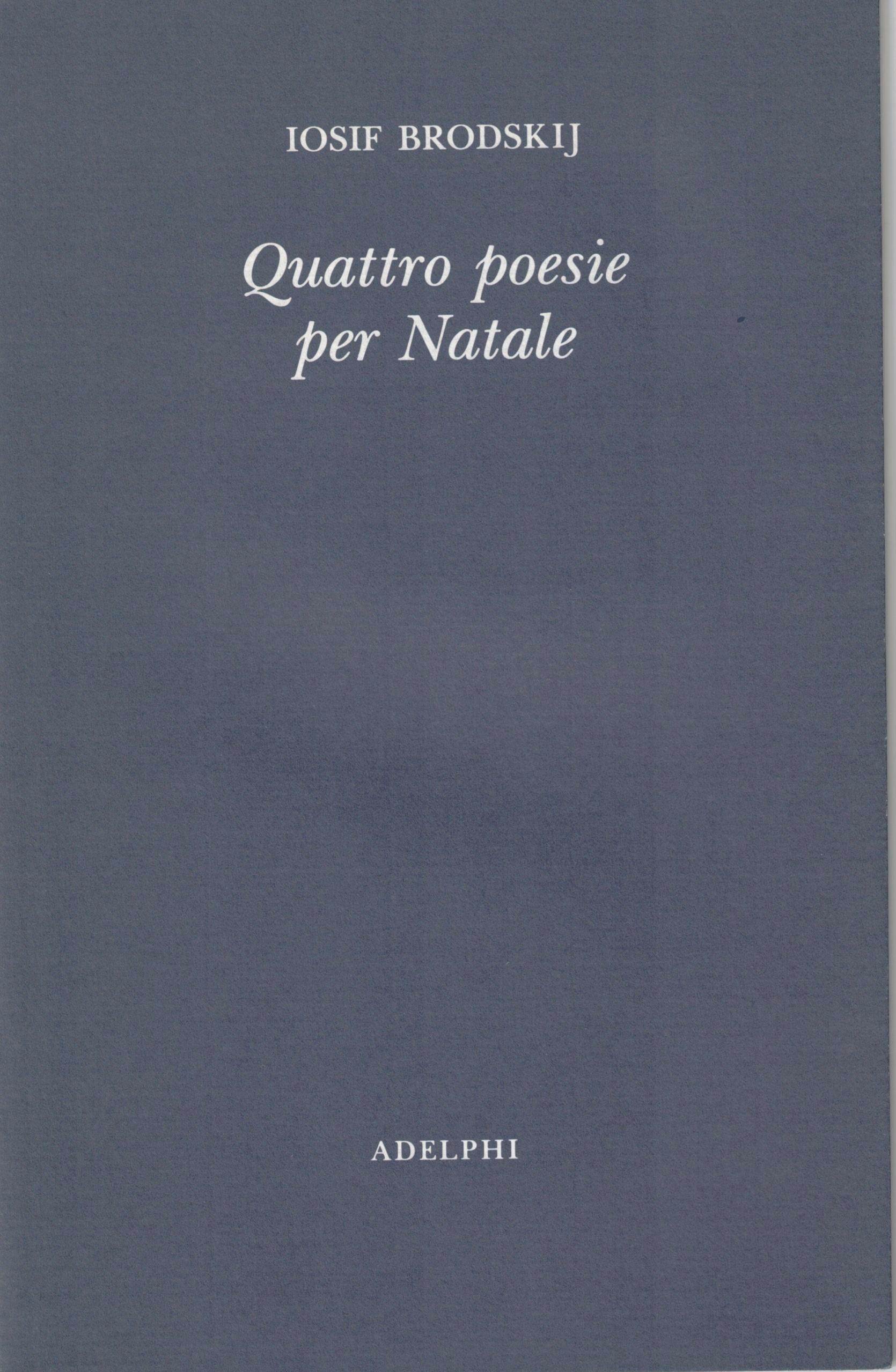 QUATTRO POESIE PER NATALE