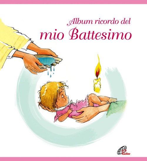 Album ricordo del mio battesimo. Rosa. E