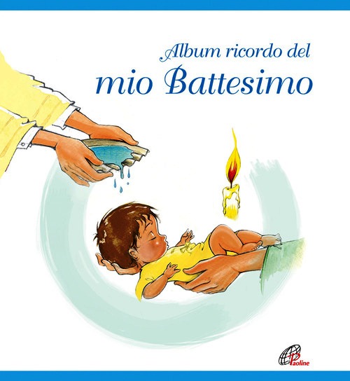 Album ricordo del mio battesimo. Azzurro