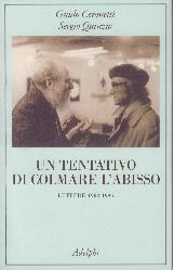 Tentativo di colmare l'abisso. Lettere 1