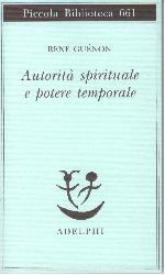 Autorità spirituale e potere temporale