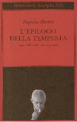 Epilogo della tempesta. Poesie 1990-1998