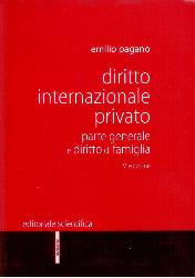 Diritto internazionale privato. Parte ge