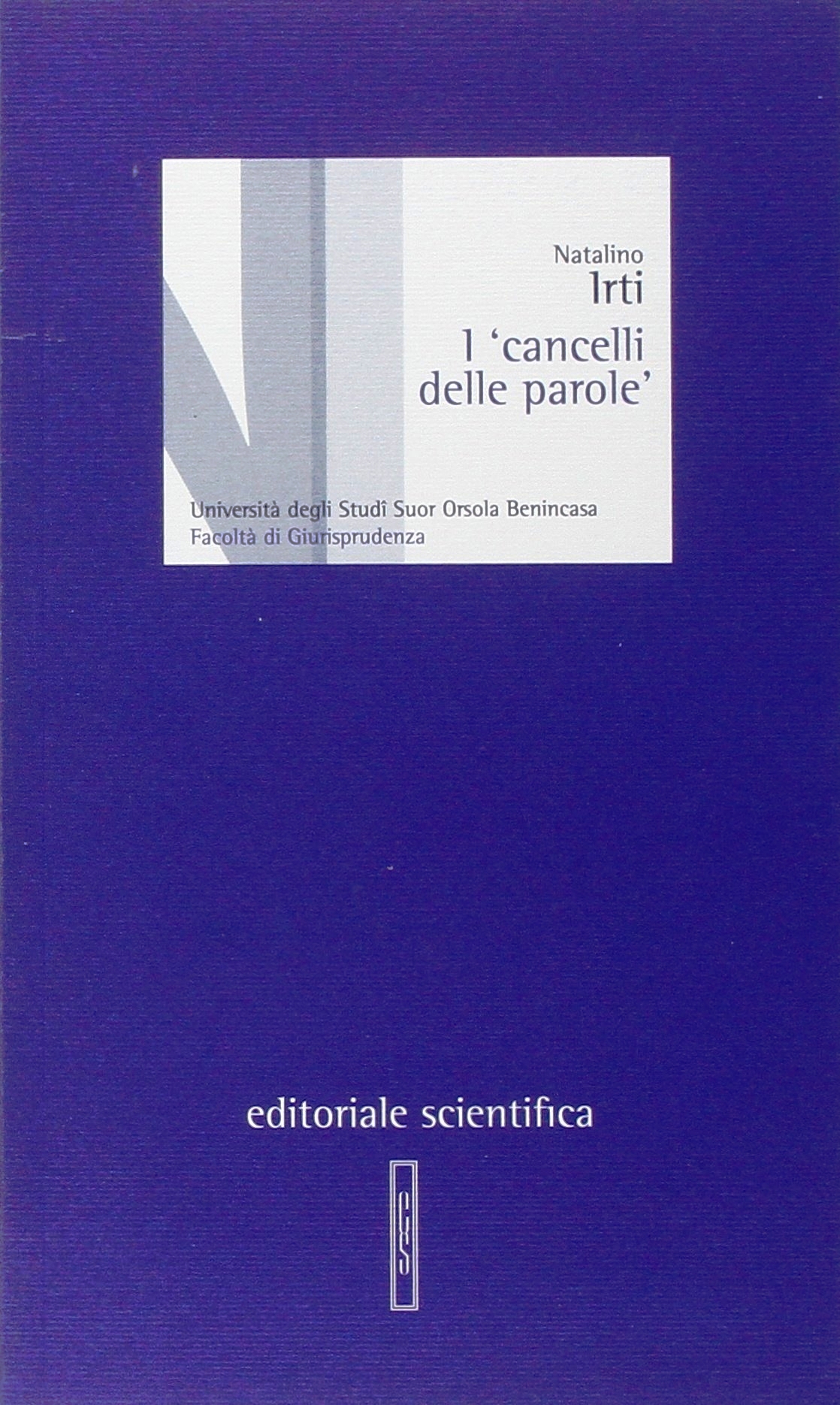 «cancelli delle parole». Intorno a regol