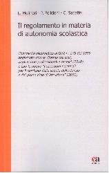 Regolamento in materia di autonomia scol