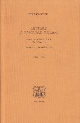 Lettere a Pasquale Villari. Vol. 1: 1849