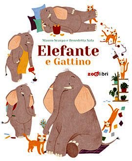 Elefante e gattino