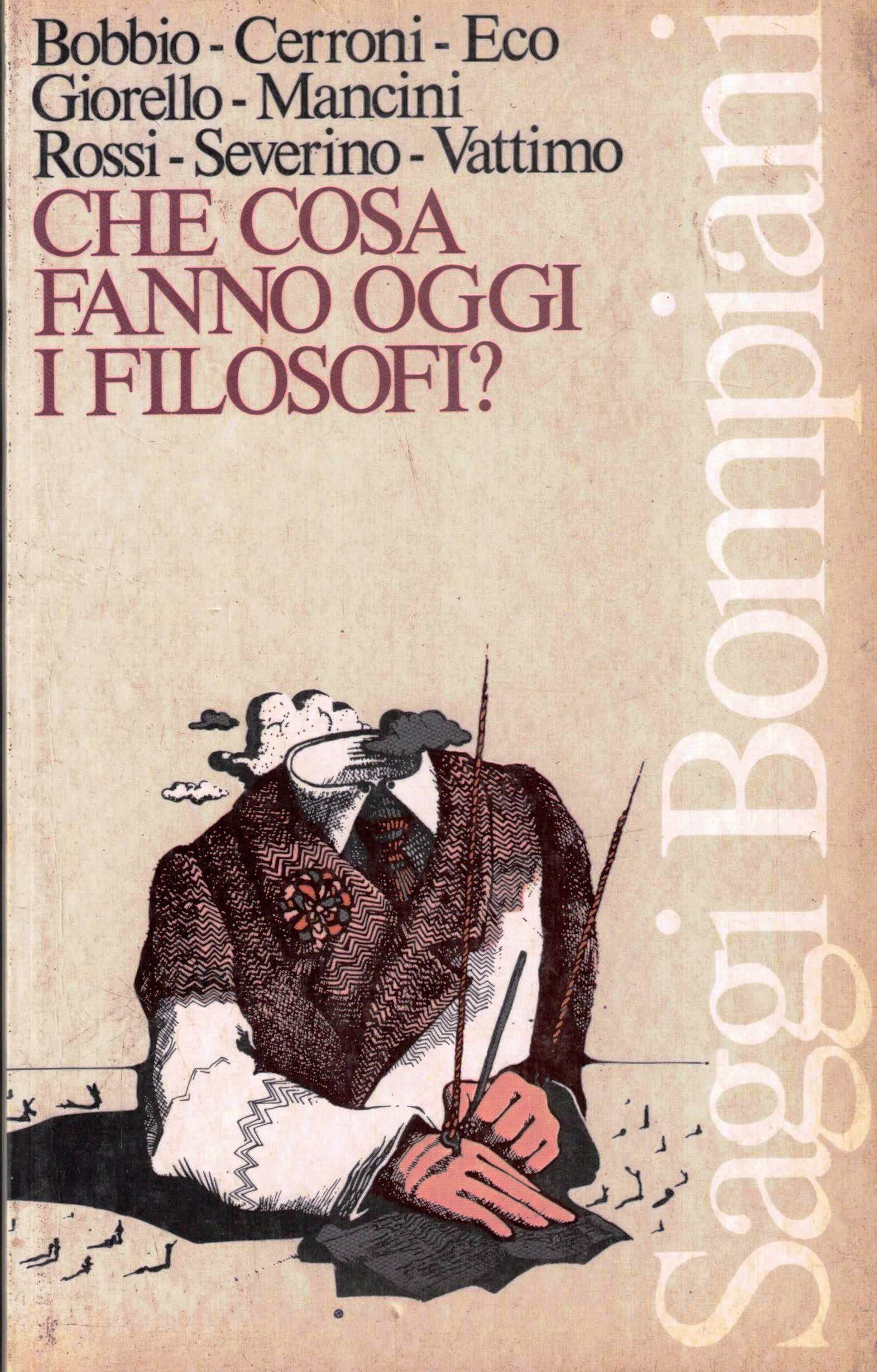 CHE COSA FANNO I FILOSOFI OGGI