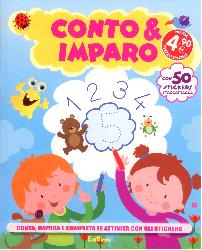 Conto & imparo. Con adesivi. Ediz. illus