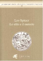 Leo Spitzer. Lo stile e il metodo