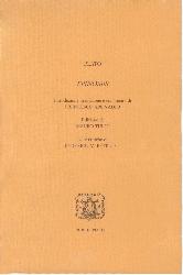 Epinomis. Testo greco a fronte