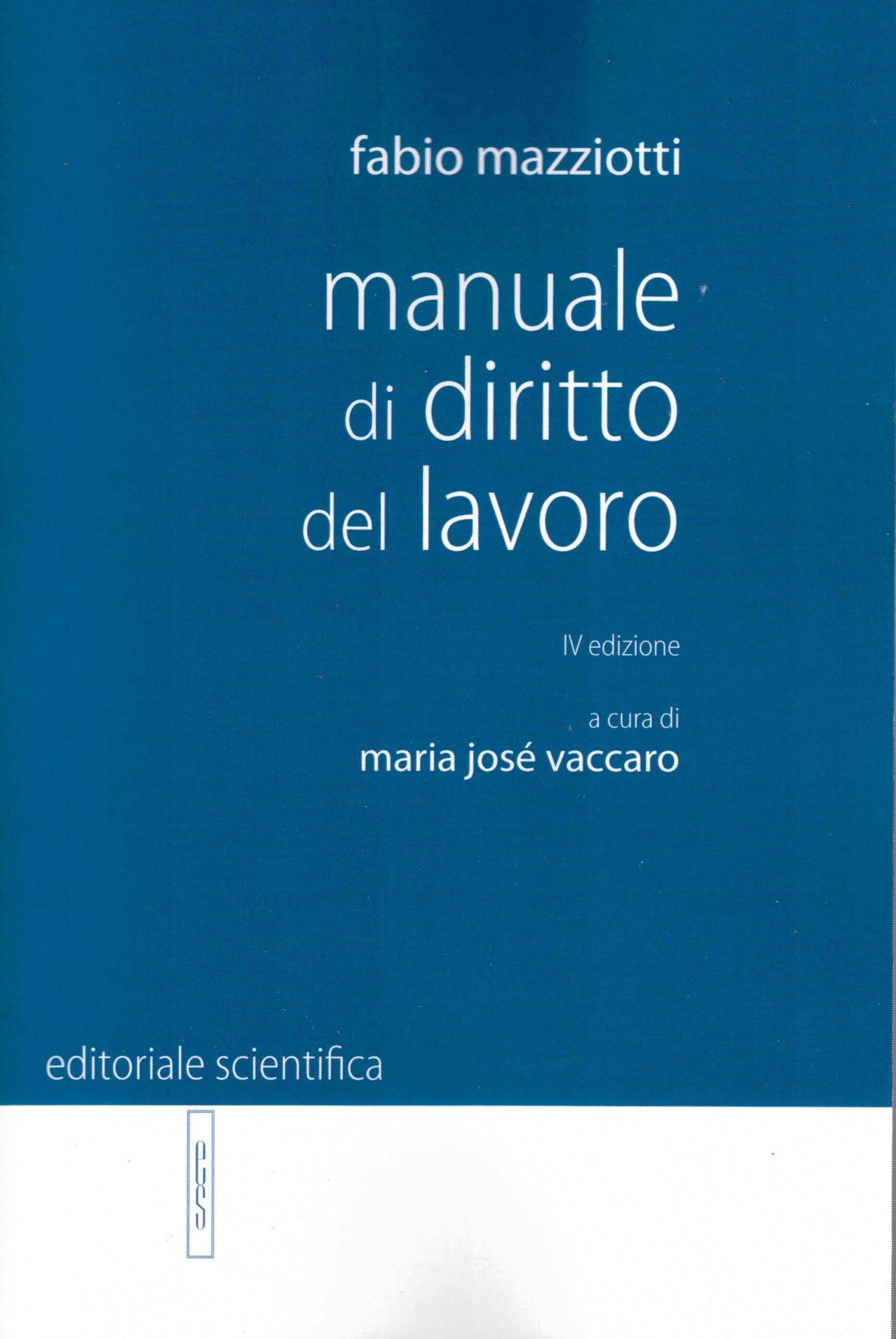Manuale di diritto del lavoro